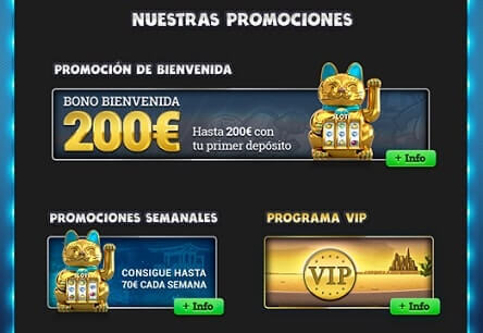 Todoslots promociones