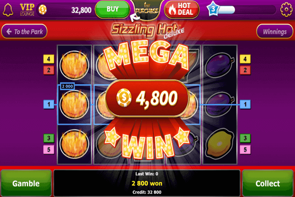 slots Sizzling Hot Deluxe