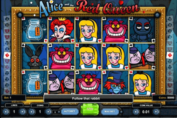 Alice and the Red Queen tragamonedas