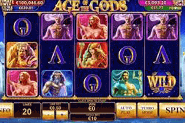 Age of the gods tragamonedas