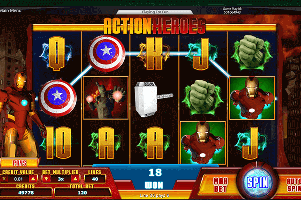 slot Action Heroes