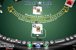 Blackjack French tragamonedas