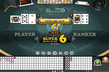 Baccarat Super 6 actual