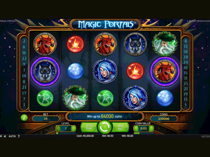 tragamonedas magic portals iframe