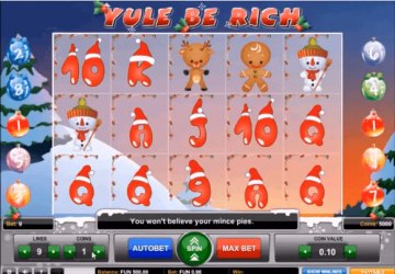 Tragamonedas Yule Be Rich